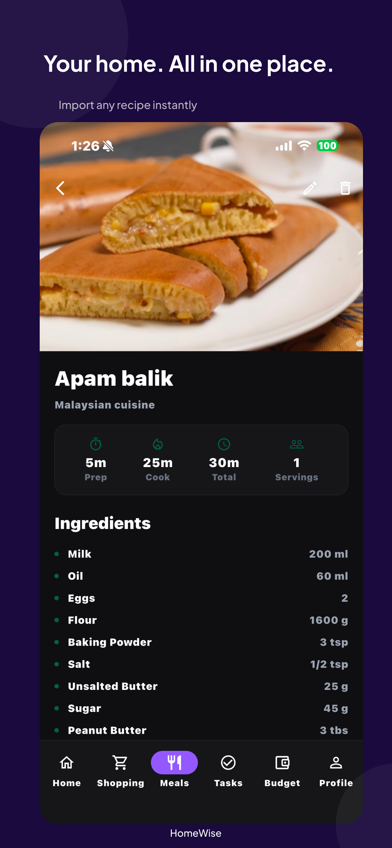 Recipe details